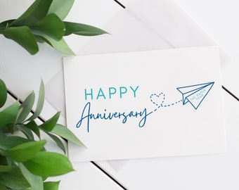 Printable Anniversary Card to Wife | First Anniversary Cards