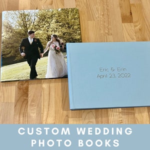 Custom Wedding Photo Album | Wedding Photo Book Album | Wedding Photo Books | Printed Photo Book Wedding | Paper Anniversary Gift