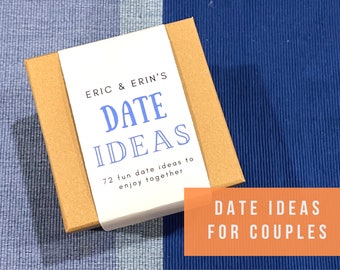 Personalized Date Night Ideas Box | 72 Fun Activities