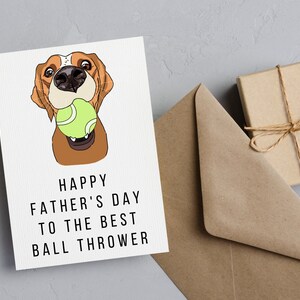 Fathers Day Card From Dog | Dog Fathers Day Card | Dog Dad Fathers Day | Dog Dad Gift | Dog Dad Fathers Day Card | Dog Card for Fathers Day