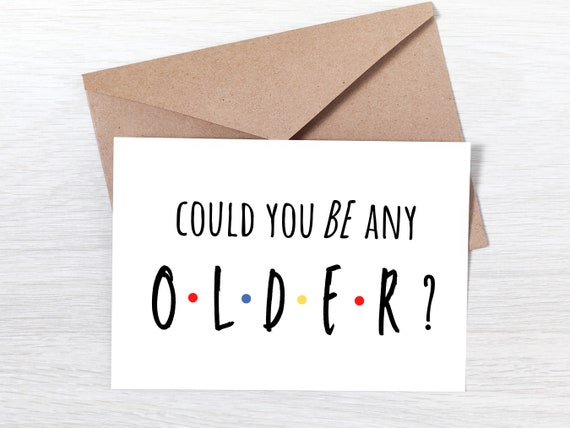 Printable Birthday Card Friends Birthday Card Printable - Etsy