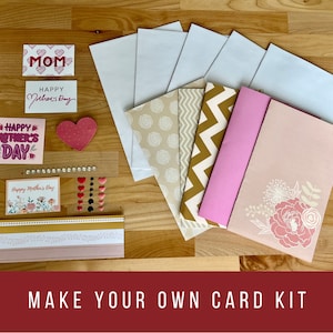 Card making kit | Card making supplies | Card making kits for adults | card making kit for kids | Make your own card kit | Make a card kit