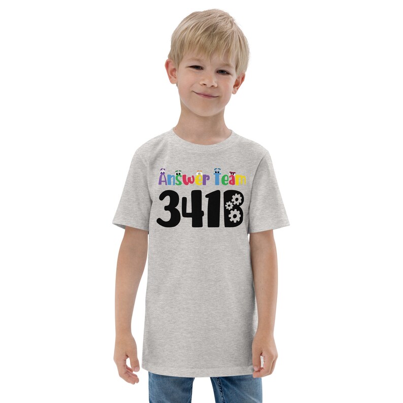 StoryBots Answer Team 341B kids tee Ask the StoryBots, birthday boy, birthday girl, Storybots birthday shirt image 5