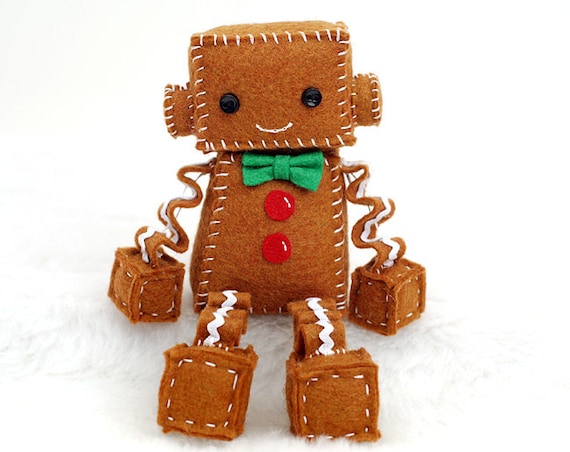 plush gingerbread man