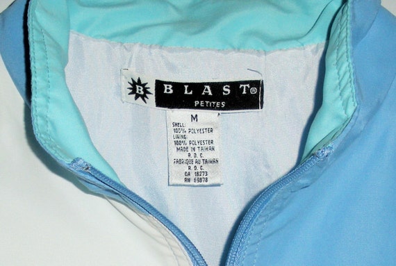Vintage 80s Blast Petites Multi Color Light Jacke… - image 3