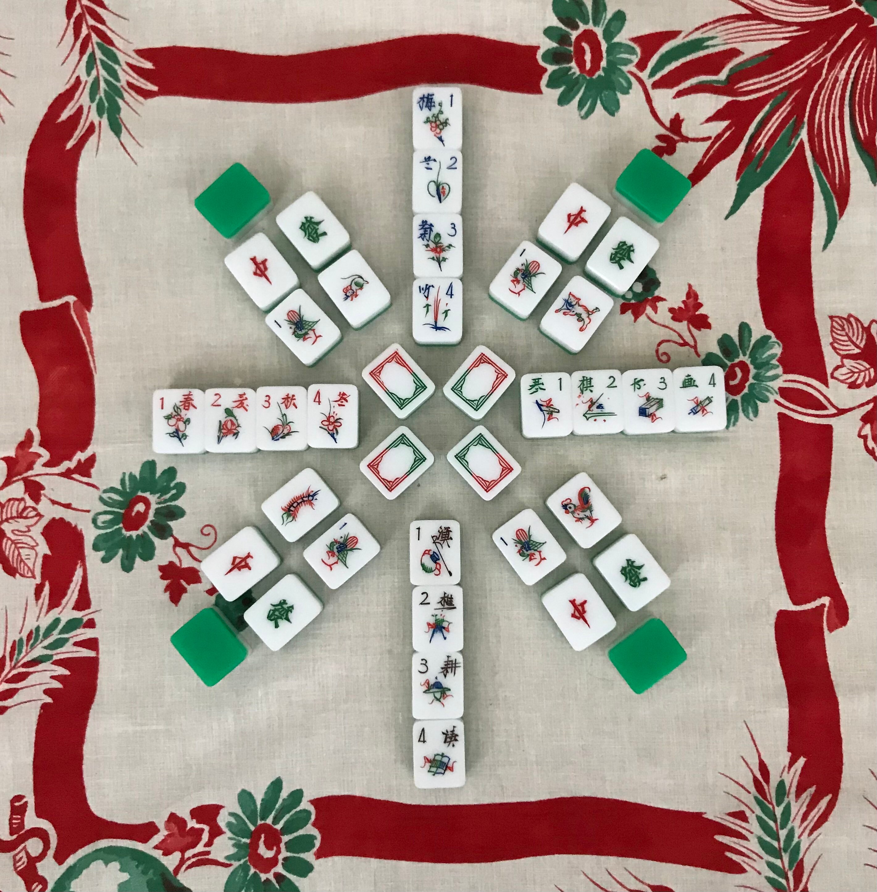 Antique Mahjong Set for sale Only 2 left at 70