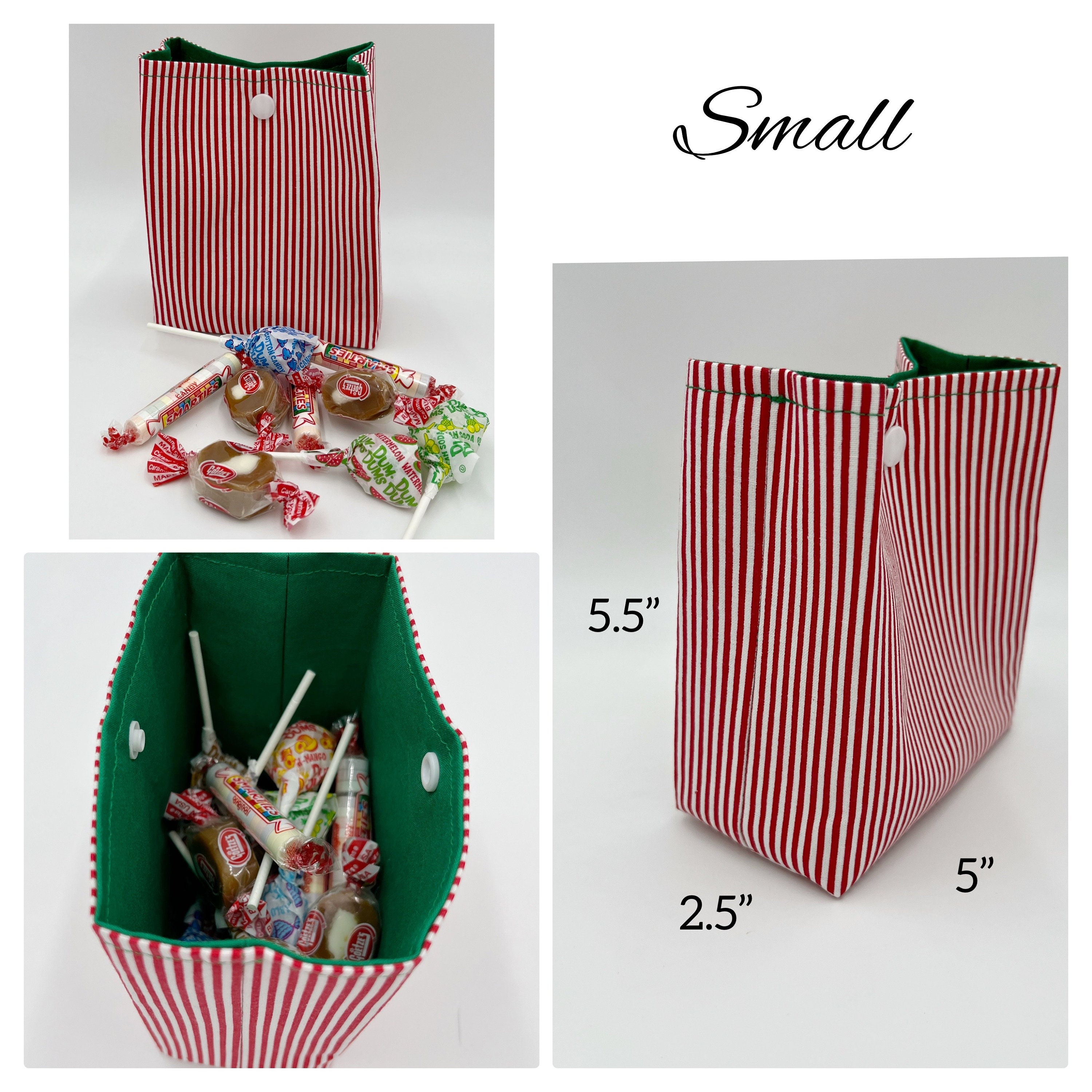 Christmas Presents Snap Close Gift Bag Gift Sack Storage - Etsy