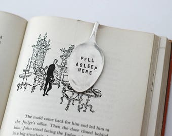 Spoon Bookmark // Fell Asleep Here