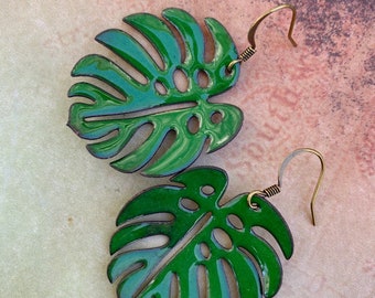Woodland Owl Earrings handcrafted by Angela Gruenke of Contents Jewelry