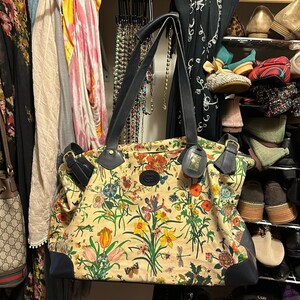 Gucci vintage floral bag cheap