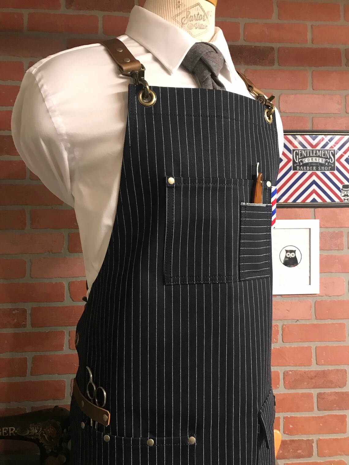 Barber apron Etsy