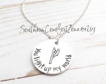You Light Up My World Gift Set Personalized Gift