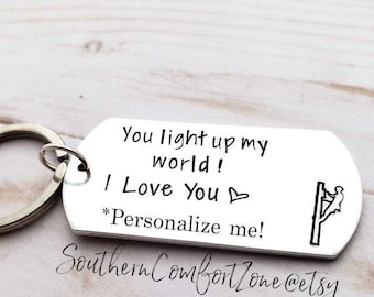 You Light Up My World Gift Set Personalized Gift