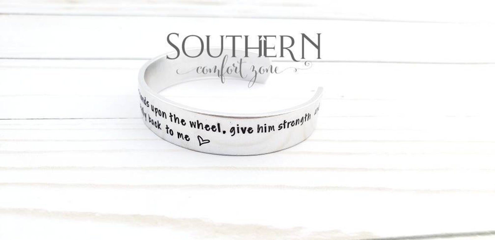 Trucker Prayer Jewelry Bracelet Trucker Wife Personalize Etsy