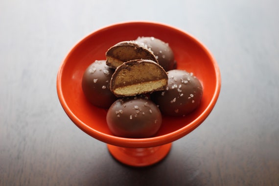 15 Milk Chocolate Sea Salt Bolders Vanilla Cookie Peanut Etsy