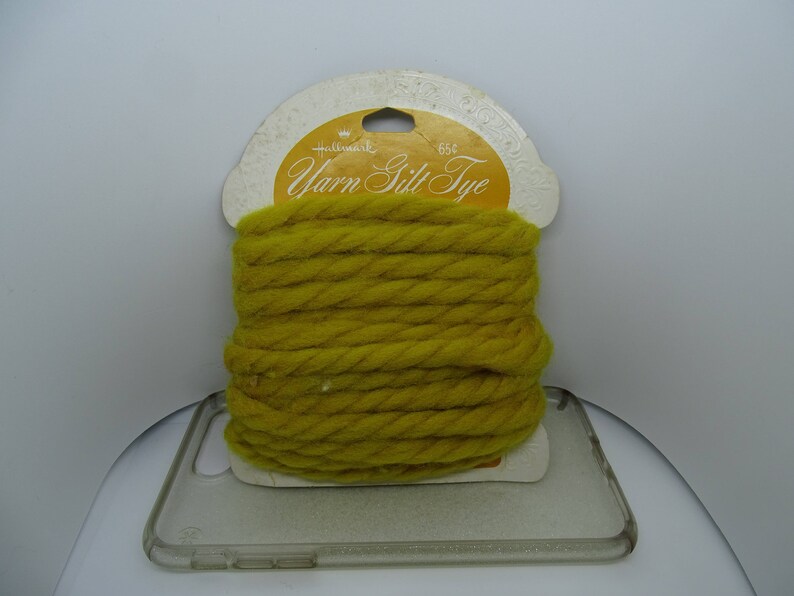 Vintage yarn retro hair ribbons 70's hair accessories and Etsy