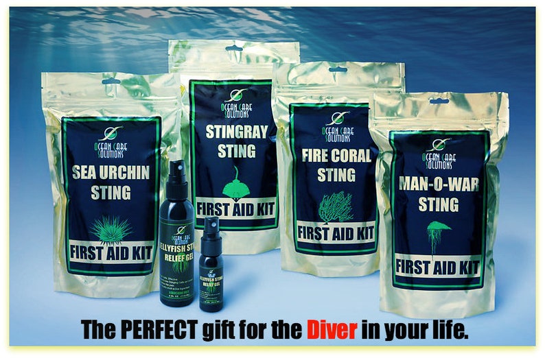 Marine Sting First Aid Kits for Vacation Fishing Diving or a Etsy