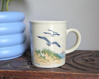 Vintage LL Bean Ceramic Mug: Freeport Maine Flagship Store, 12 OZ