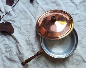 Vintage Copper Potpourri Pot Vented Lid Brass Handles – The Painted  Photographer