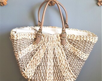 straw studios circle tote