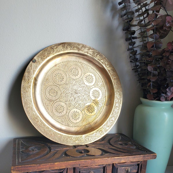 Brass Wall Hanging Etsy