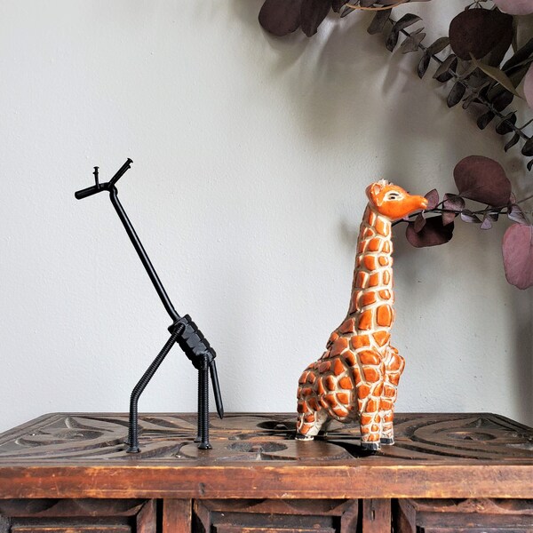 Giraffe Figurine Etsy