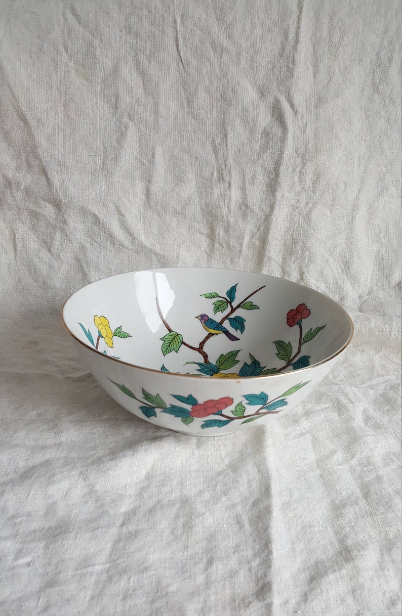 Delicate Floral Bowl Vintage Bowl Porcelain Bowl