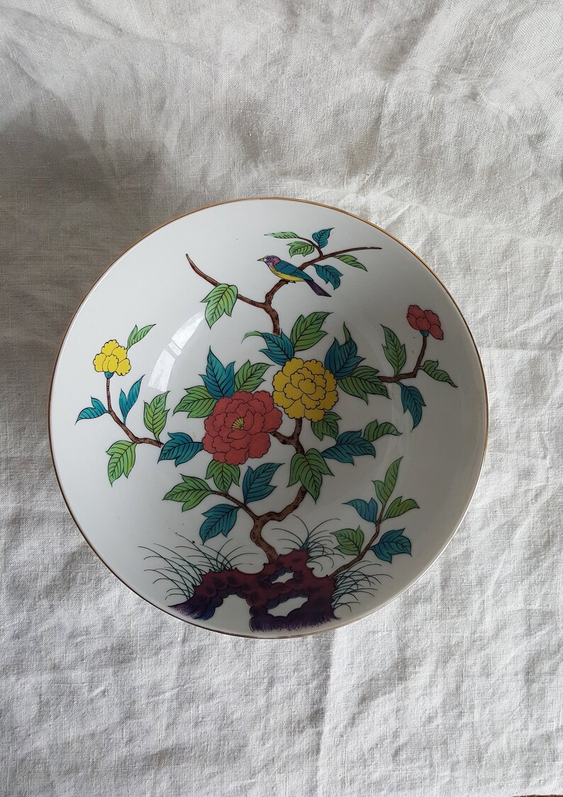 Delicate Floral Bowl Vintage Bowl Porcelain Bowl