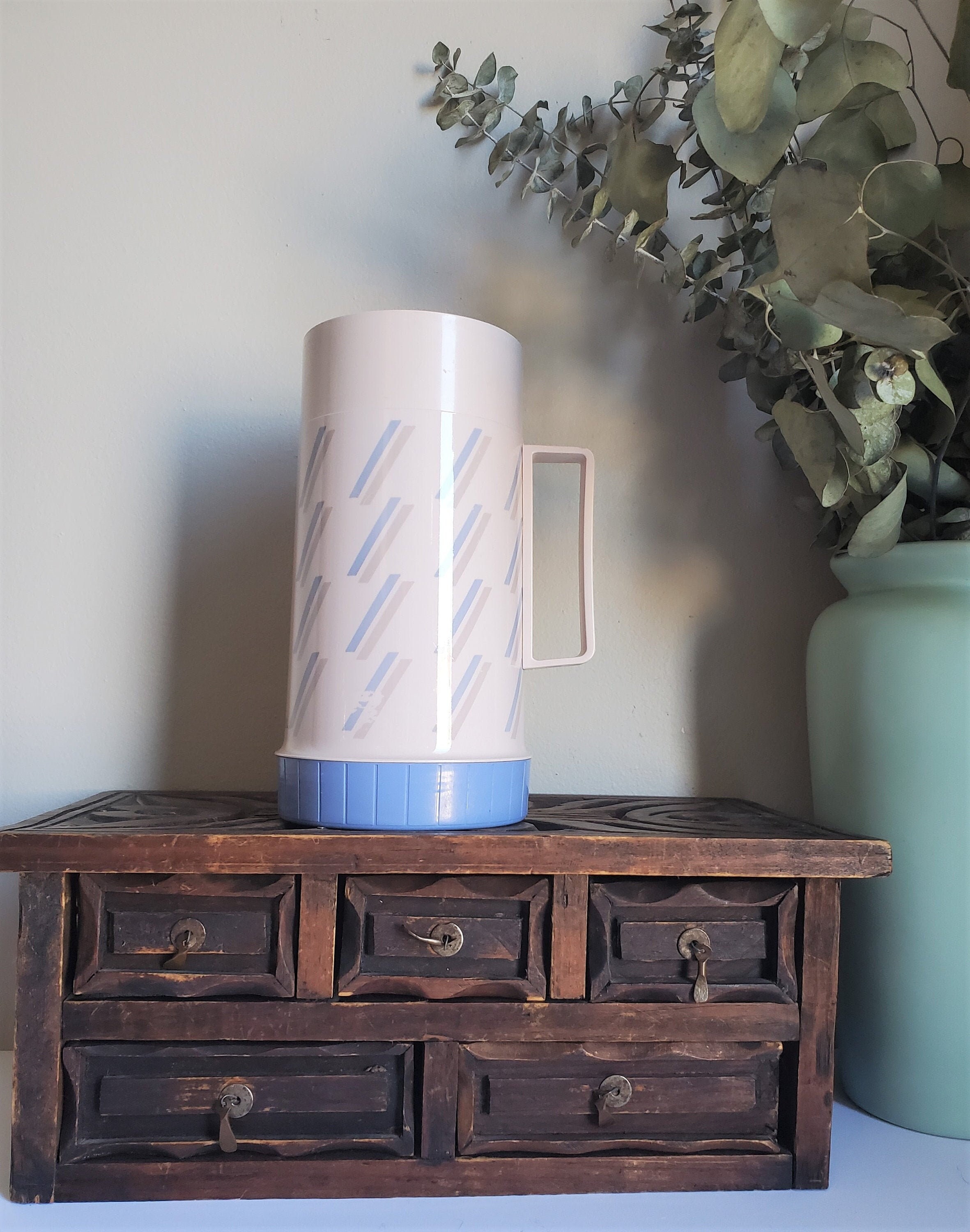 Vintage Thermos Travel Mug, Thermos Insulated Hot or Cold Liquid