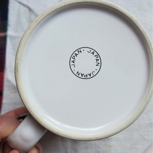 Vintage God Jul-mugg, Julgransmugg, Julkaffemuggar, Julglas, Tillverkad i Japan bild 8