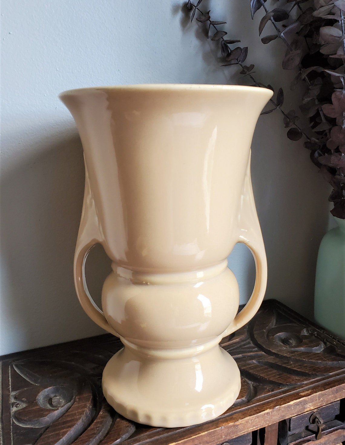 Vintage Abingdon Pottery Vase Abingdon Trophy Vase Art Deco - Etsy