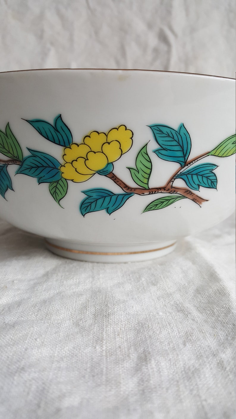 Delicate Floral Bowl Vintage Bowl Porcelain Bowl