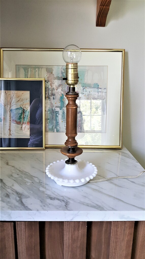 farmhouse glass table lamps