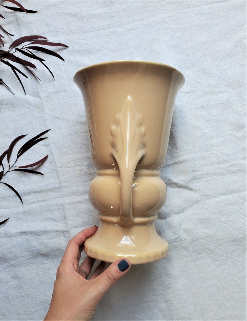 Vintage Abingdon Pottery Vase Abingdon Trophy Vase Art Deco | Etsy