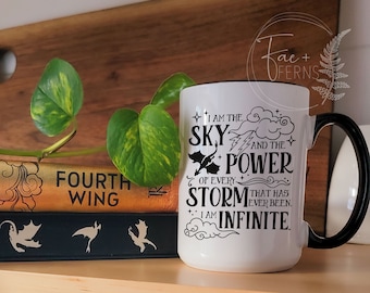 Fourth Wing Ceramic Mug: Dragon Lovers Gift, Officially Licensed 15oz