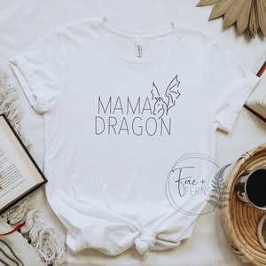 MAMA DRAGON T-shirt | Fantasy lovers | Mom Gifts