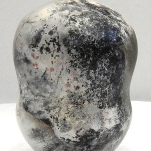 BF013 Handmade Porcelain Clay Pit Fired  Vase (10.5&quot; h x 5.5&quot; dia)