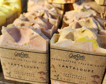 Cantaloupe Tallow Soap