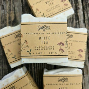 White Tea Tallow Soap