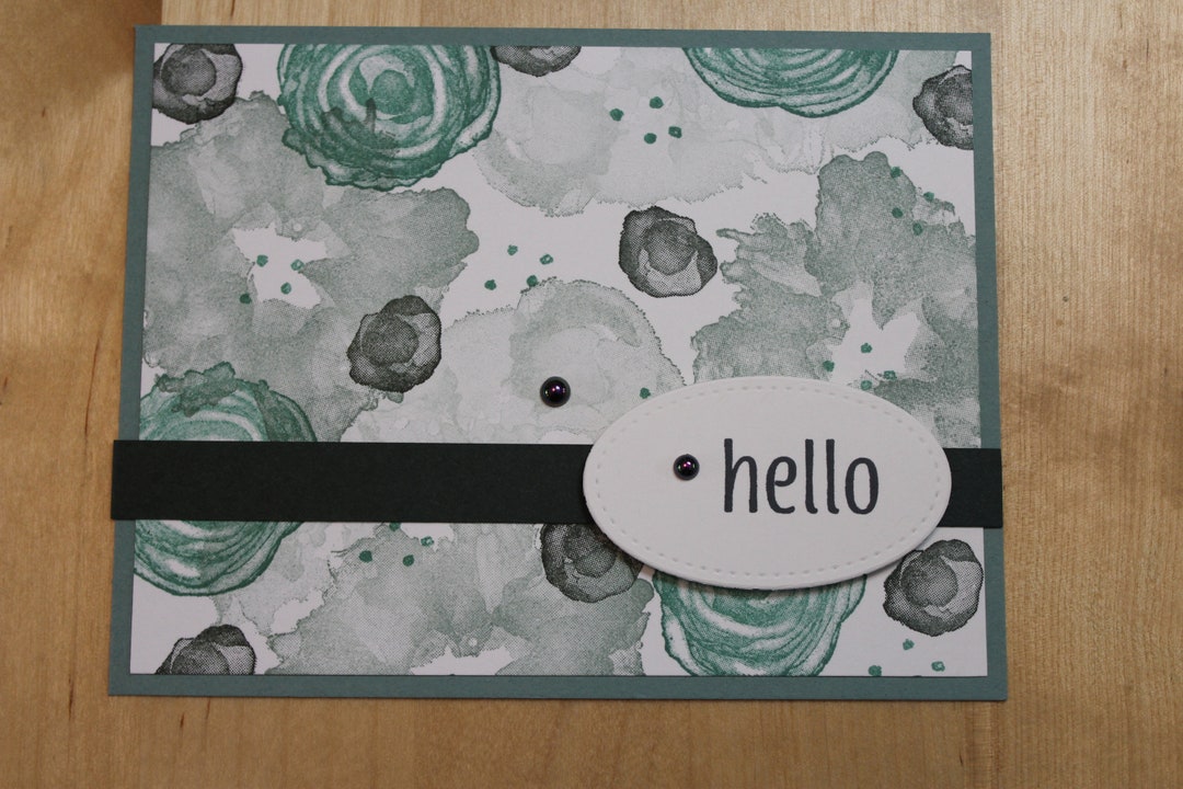 Hello Cards Set of 5 - Etsy