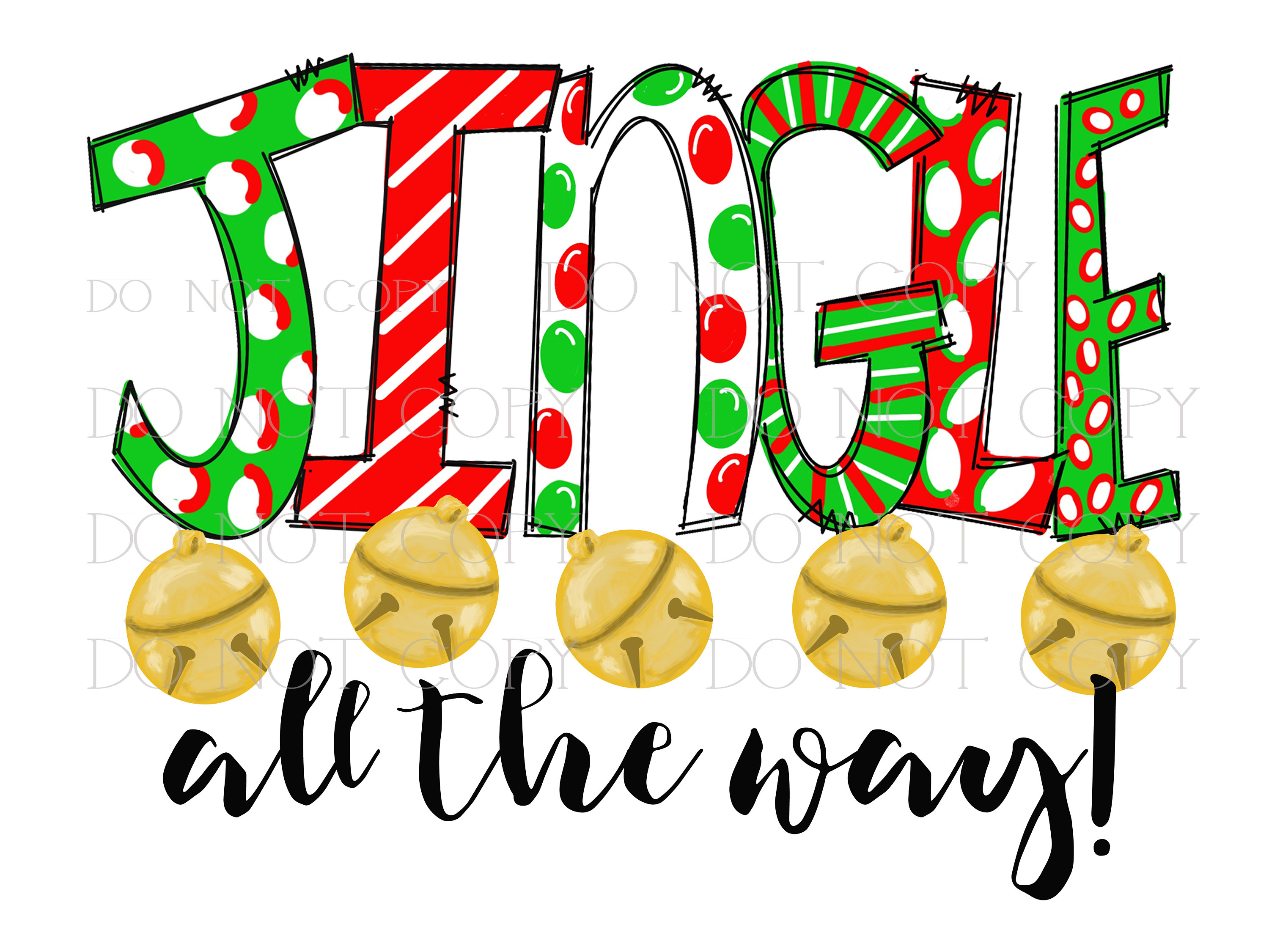 Jingle Bells Png Chiristmas Jingle Bells Christmas Png Etsy | My XXX ...