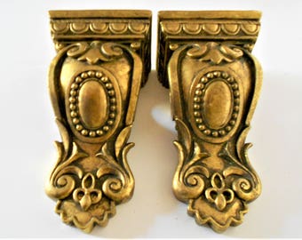 Curtain Rod Brackets Corbels Brackets Curtain Brackets Etsy