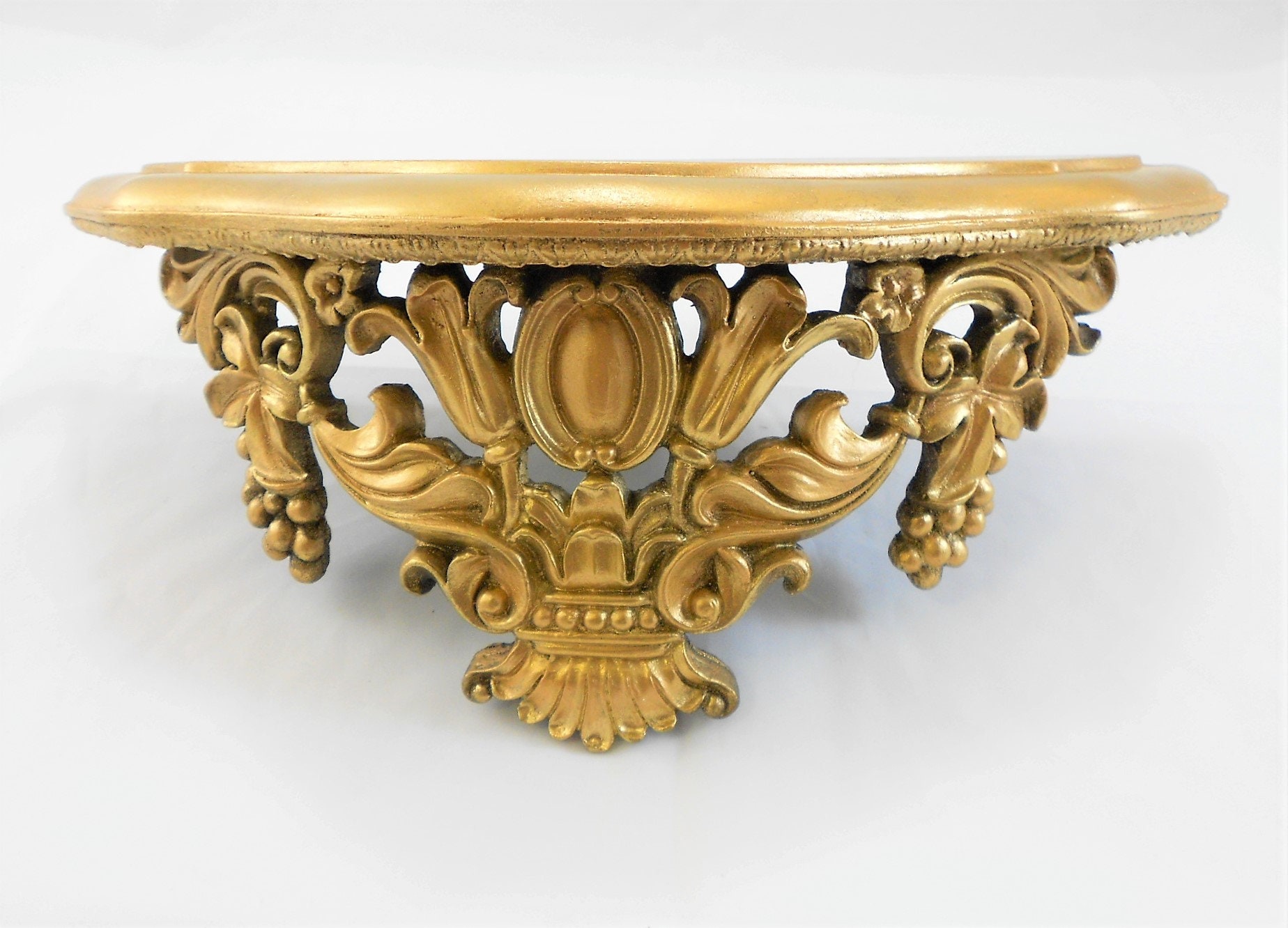 Gold Wall Sconce Shelf for Wall DecorCorbel BracketWall Etsy