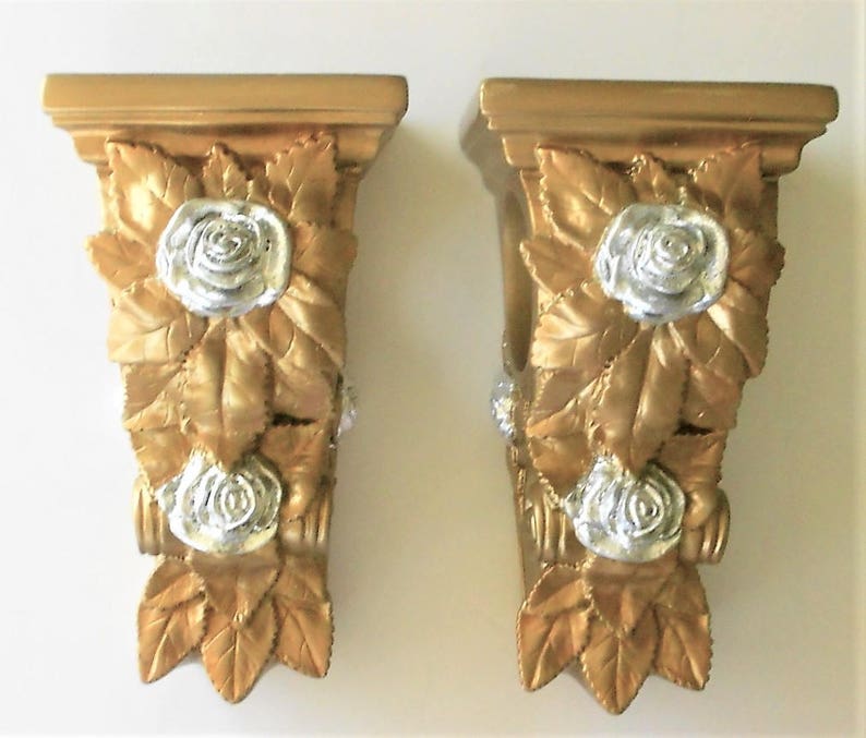 Curtain Rod Brackets Curtain Holders Corbel Brackets Wall Etsy