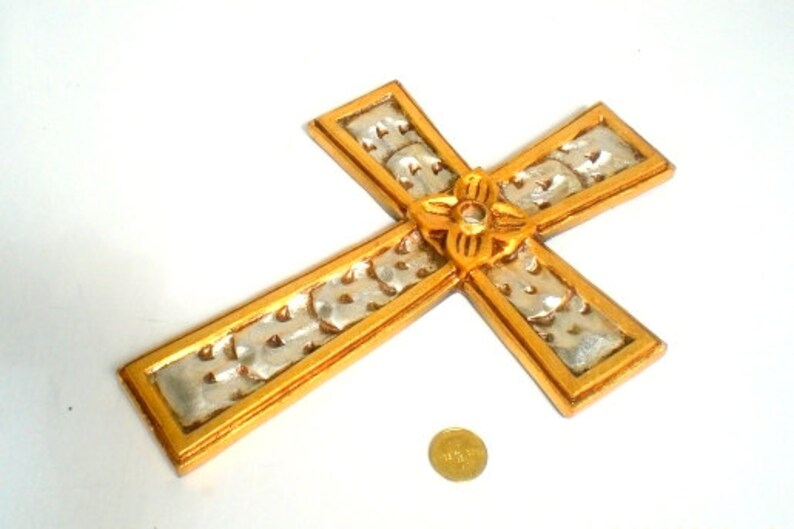 Unique Wall Crosses Wood Cross Silver For Decor
