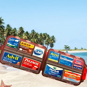 Pocket Pharmacy On the Go (includes labels adhered; you can customize)