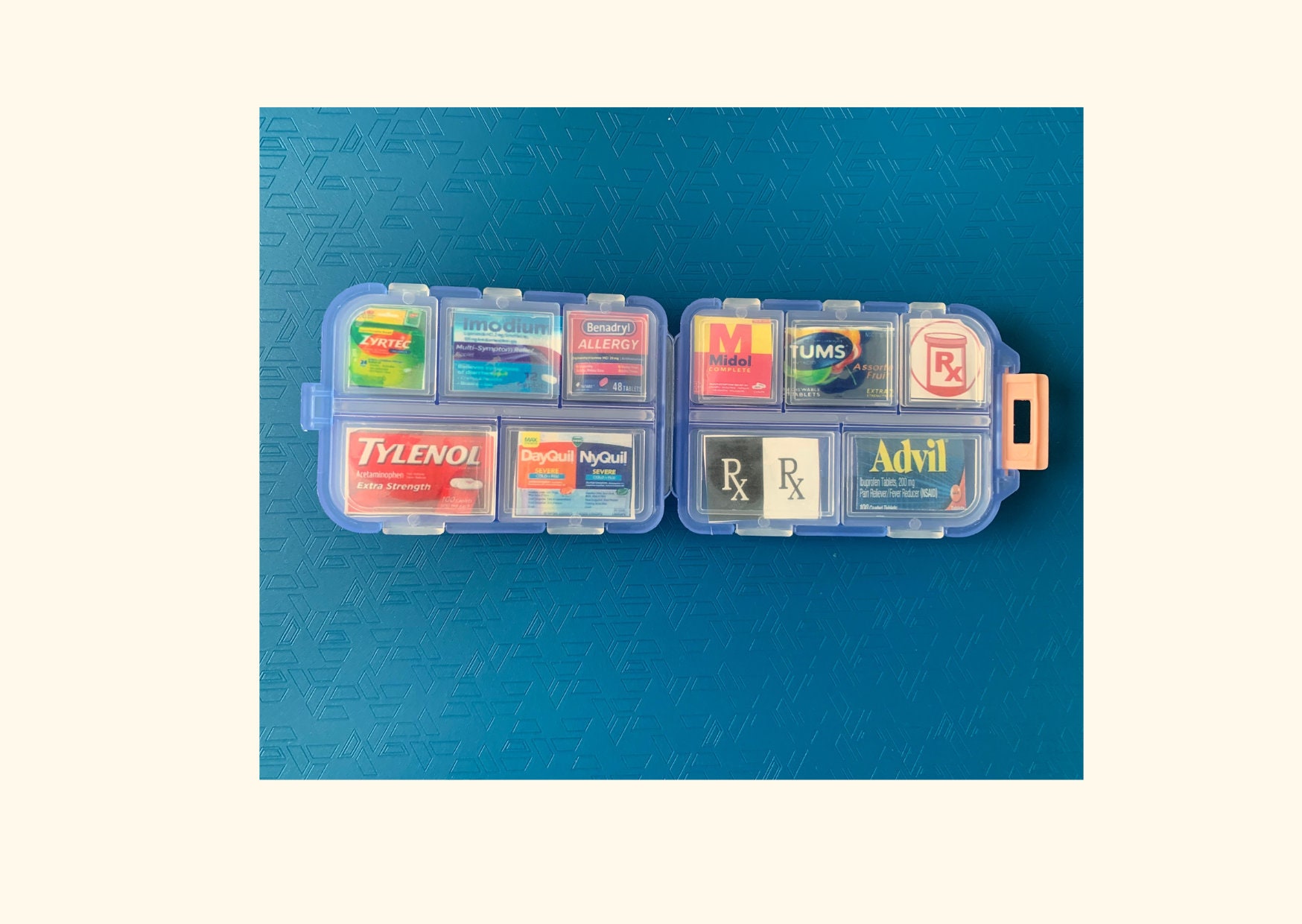 Pocket Pharmacy on the Go includes Labels Adhered You Can Customize Etsy