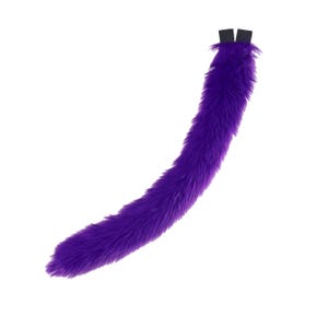 Kitty Tail - Belt attachment - Faux fur fluffy furry partial fursuit accessory