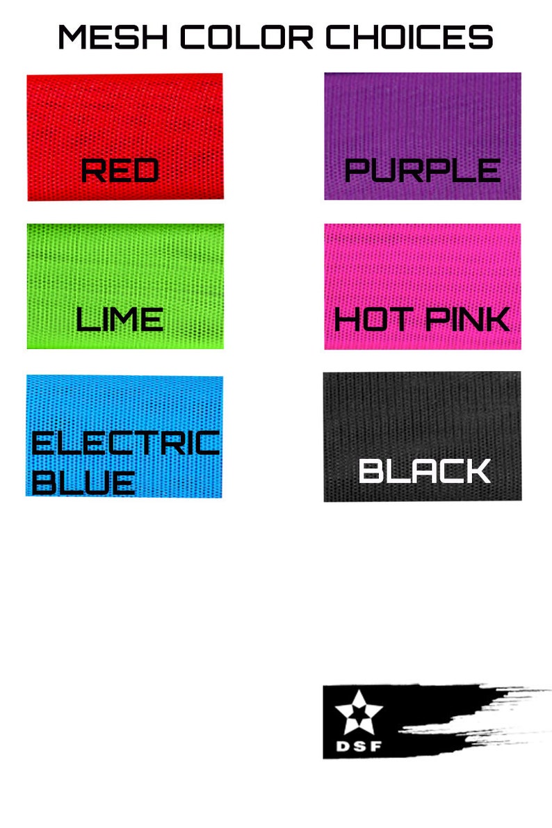 DSF Siteline Crop Tank Unisex Mesh Pull Over Shrug Sheer Stretchy Net Neon Basic Cybergoth Red purple black pink green Cyberpunk 17023