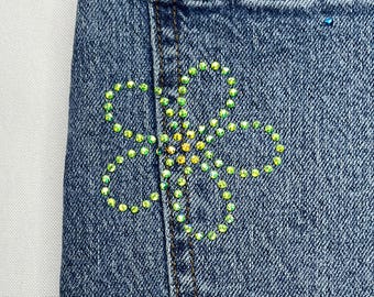 Daisy Flower Y2K Rhinestone Digital SVG File